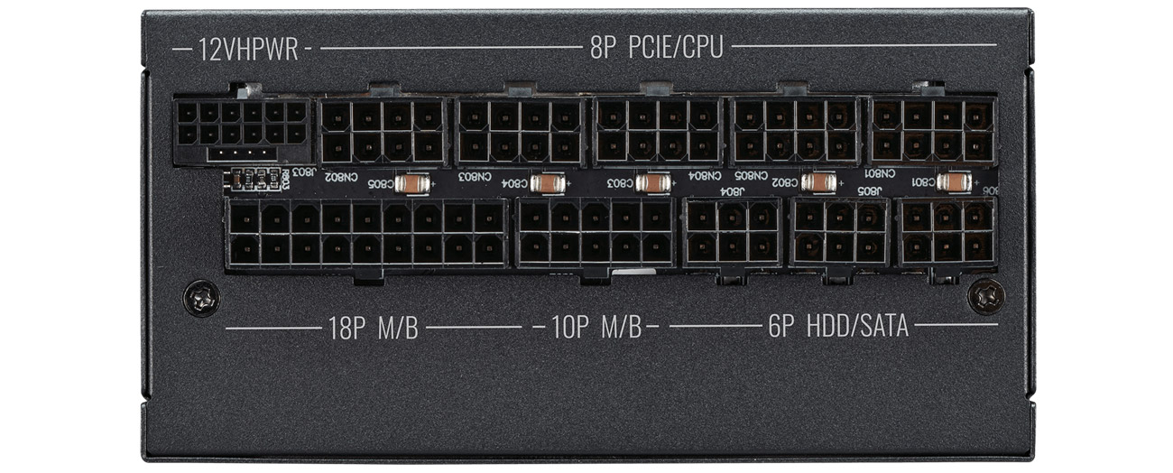 Cooler Master V SFX  okablowanie