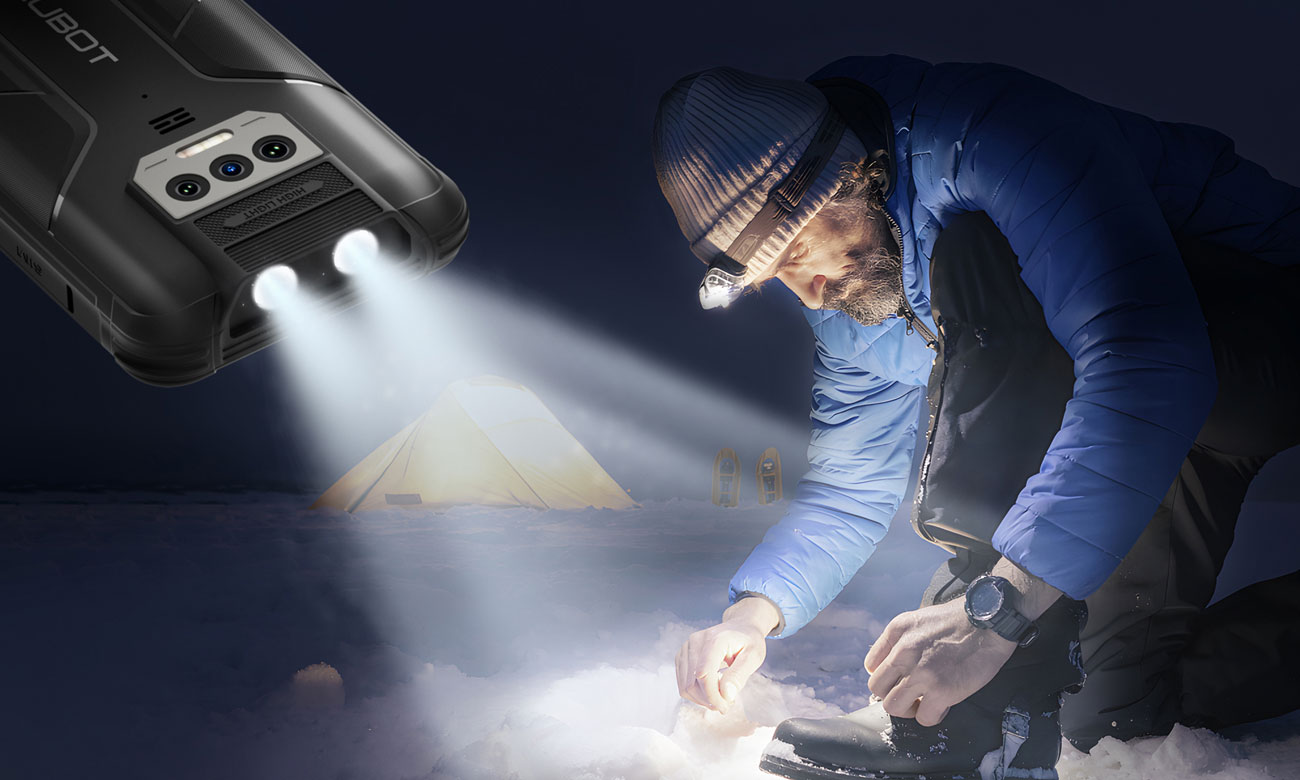 Cubot King Kong 8 lampa led