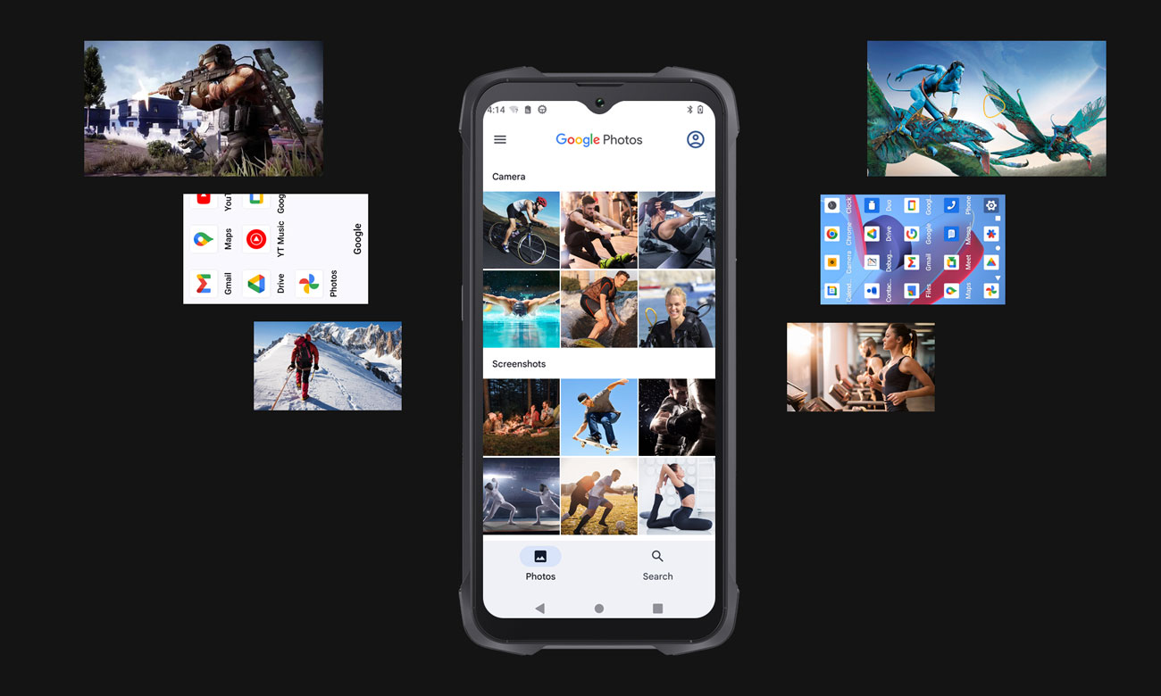 Cubot King Kong 9 ekran