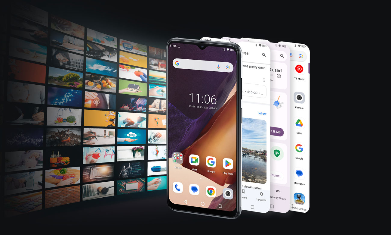 Smartfon Cubot X70 Tech Black aplikacje