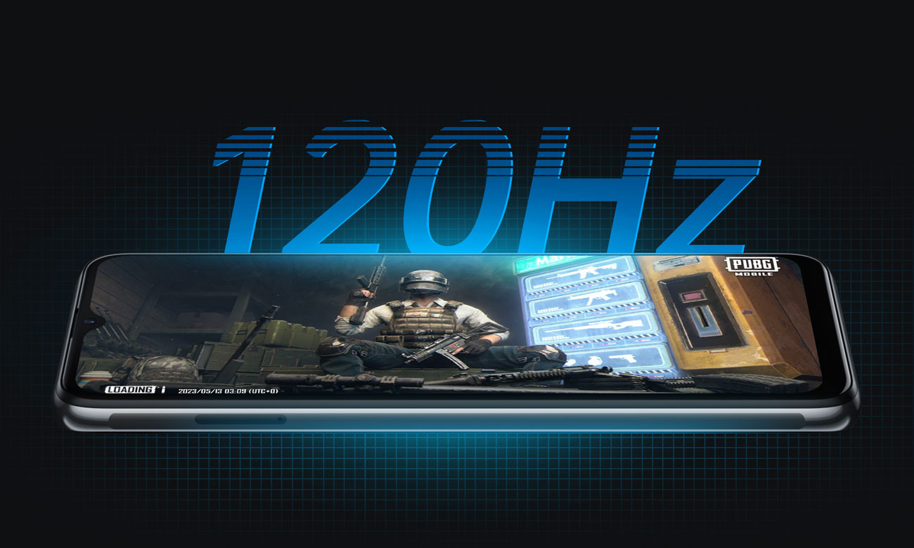 Smartfon Cubot X70 Tech Black  ekran 120 HZ