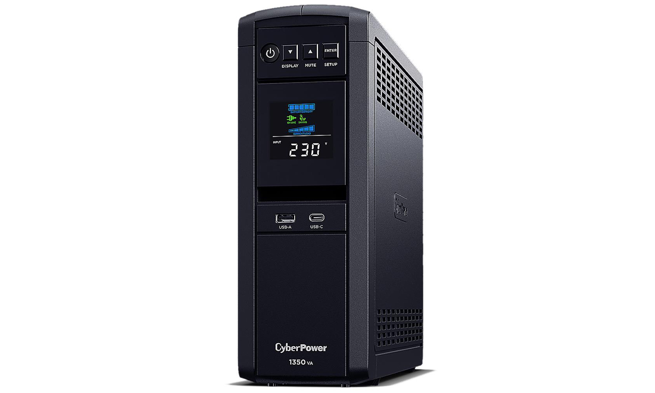 CyberPower UPS CP1350EPFCLCD (1350VA/810W, 6x Schuko, AVR)