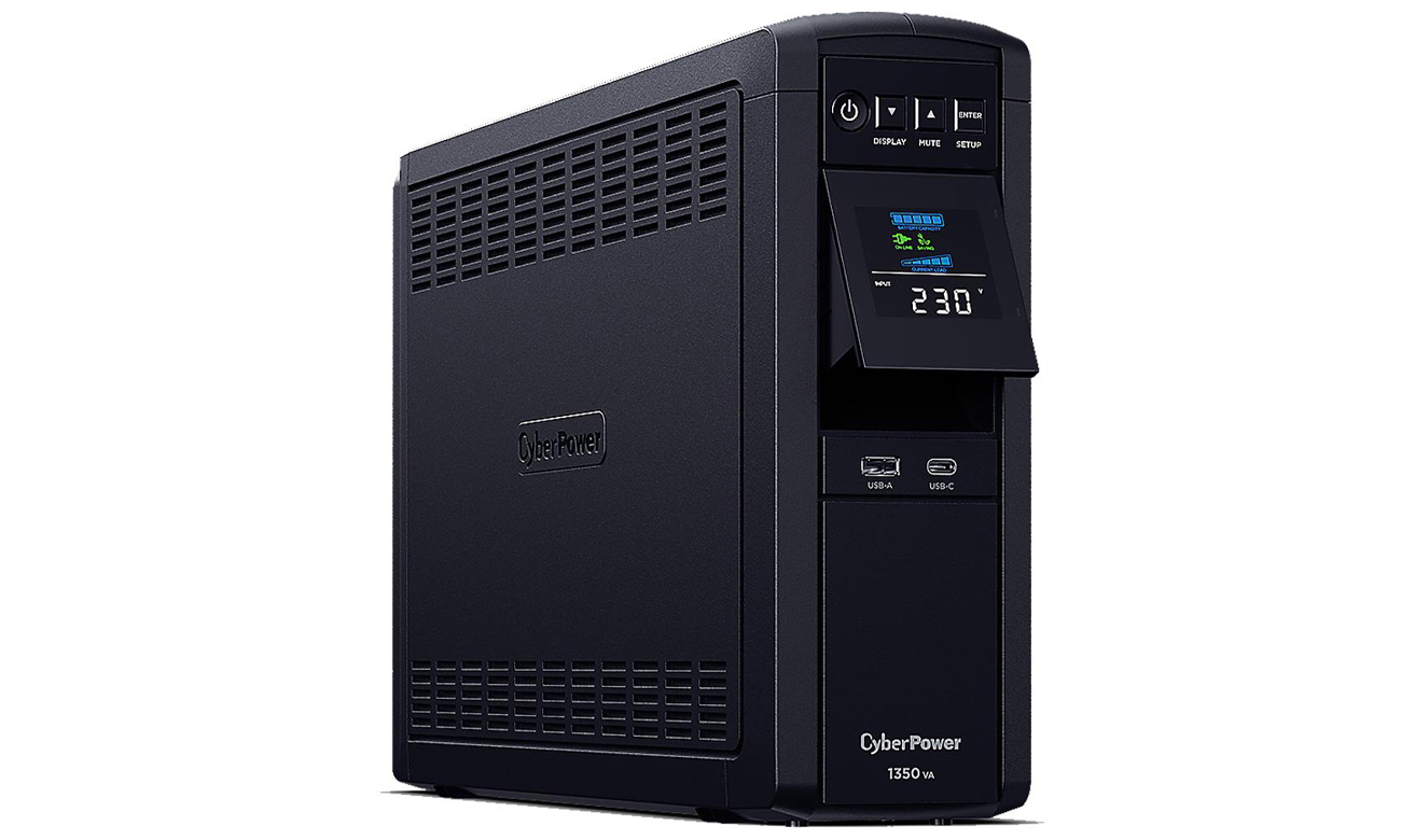 CyberPower UPS CP1600EPFCLCD (1600VA/1000W, 6x Schuko, AVR)