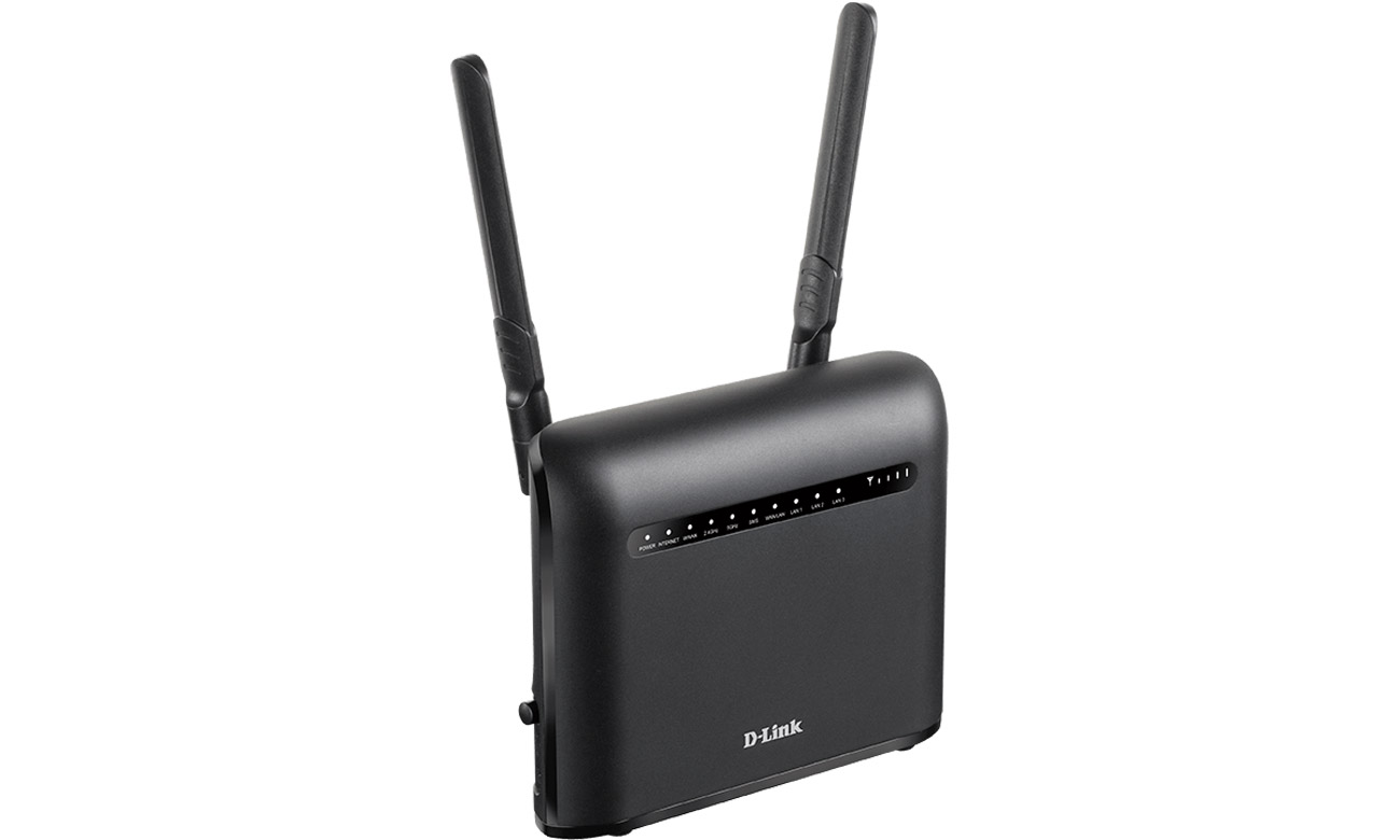 Router D-Link DWR-953V2 Vorderansicht seitlich