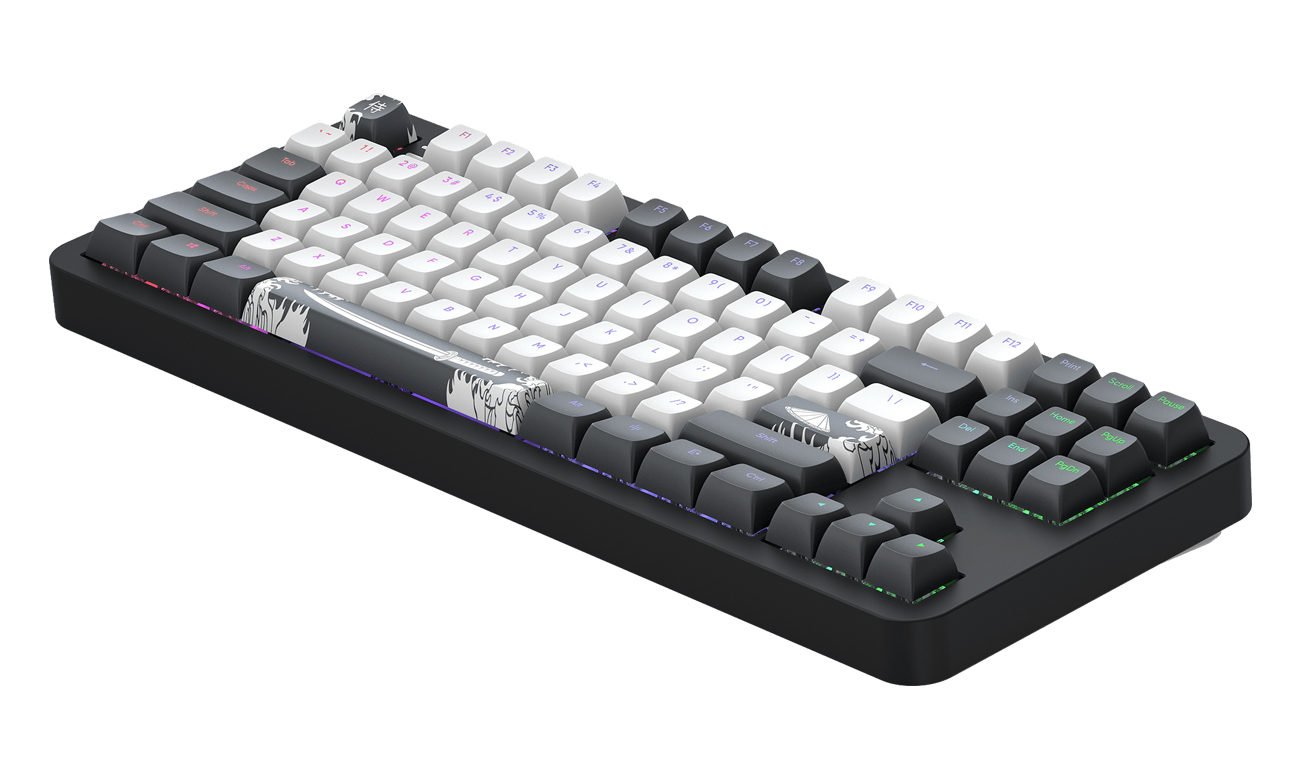 Kabelgebundene Gaming-Tastatur Dark Project ALU Bushido