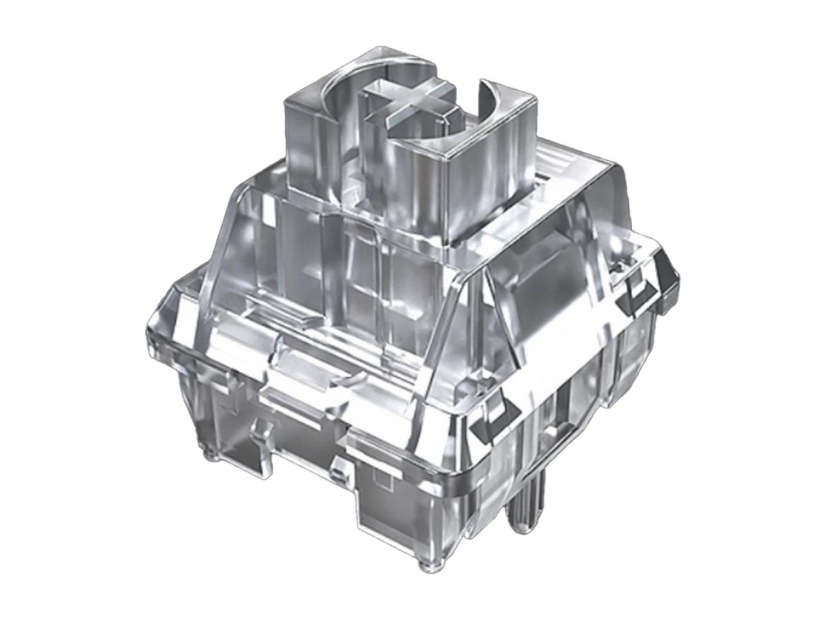 Kabelgebundene mechanische Tastatur Dark Project ALU87B Delta Wired G3MS Moonstone