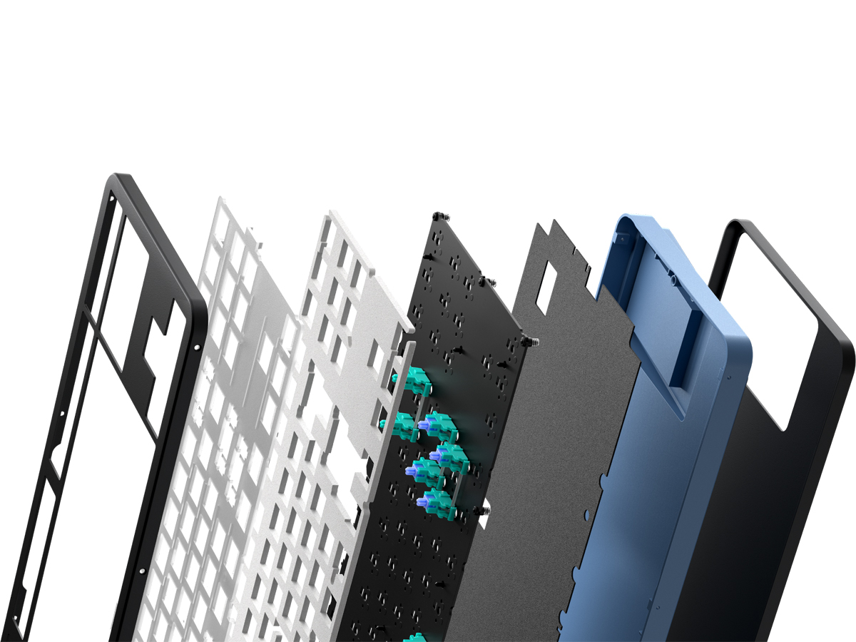 Kabelgebundene Gaming-Tastatur Dark Project ALU Celestial