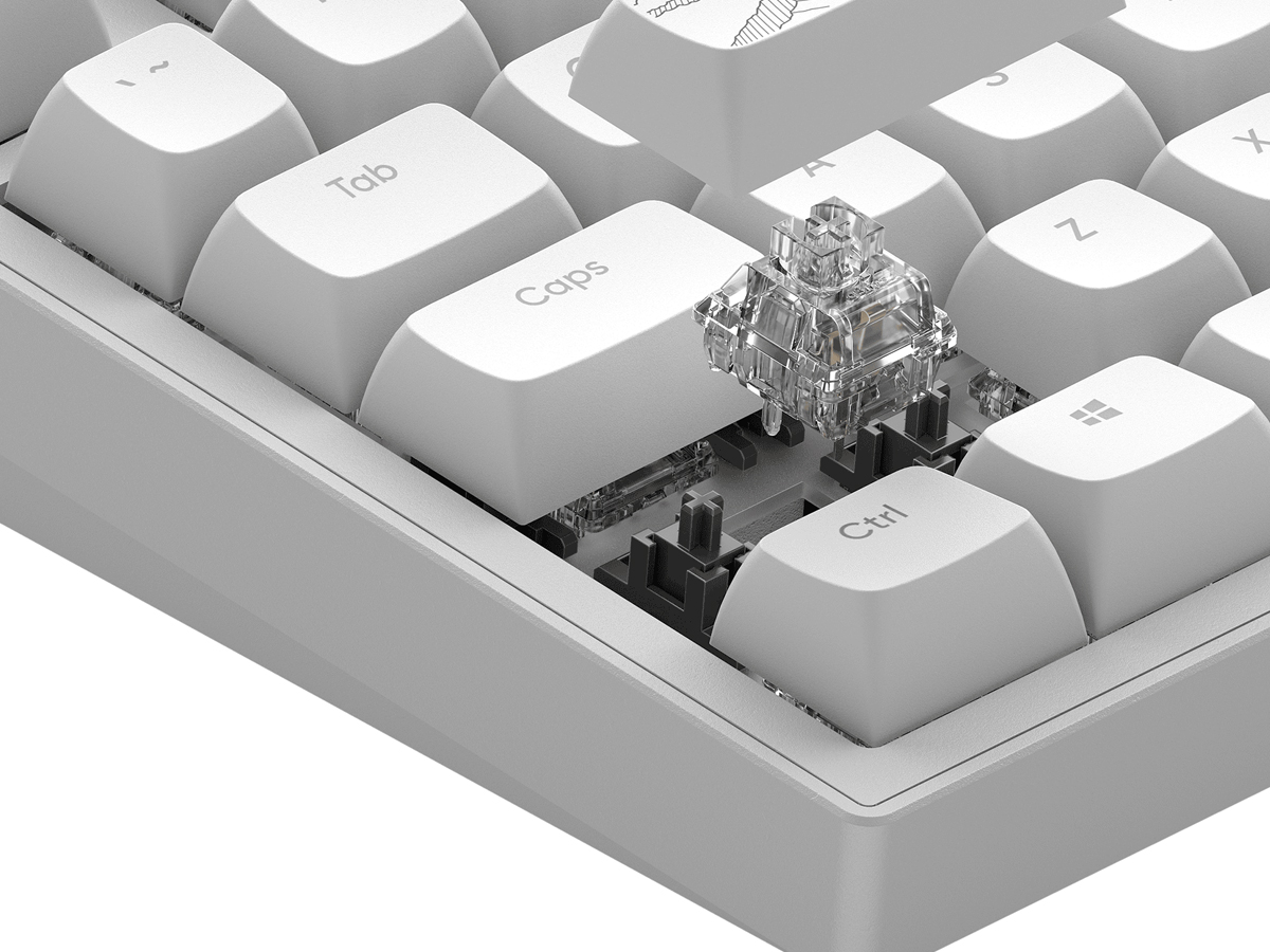 Dark Project ALU Terra Nostra White Wired