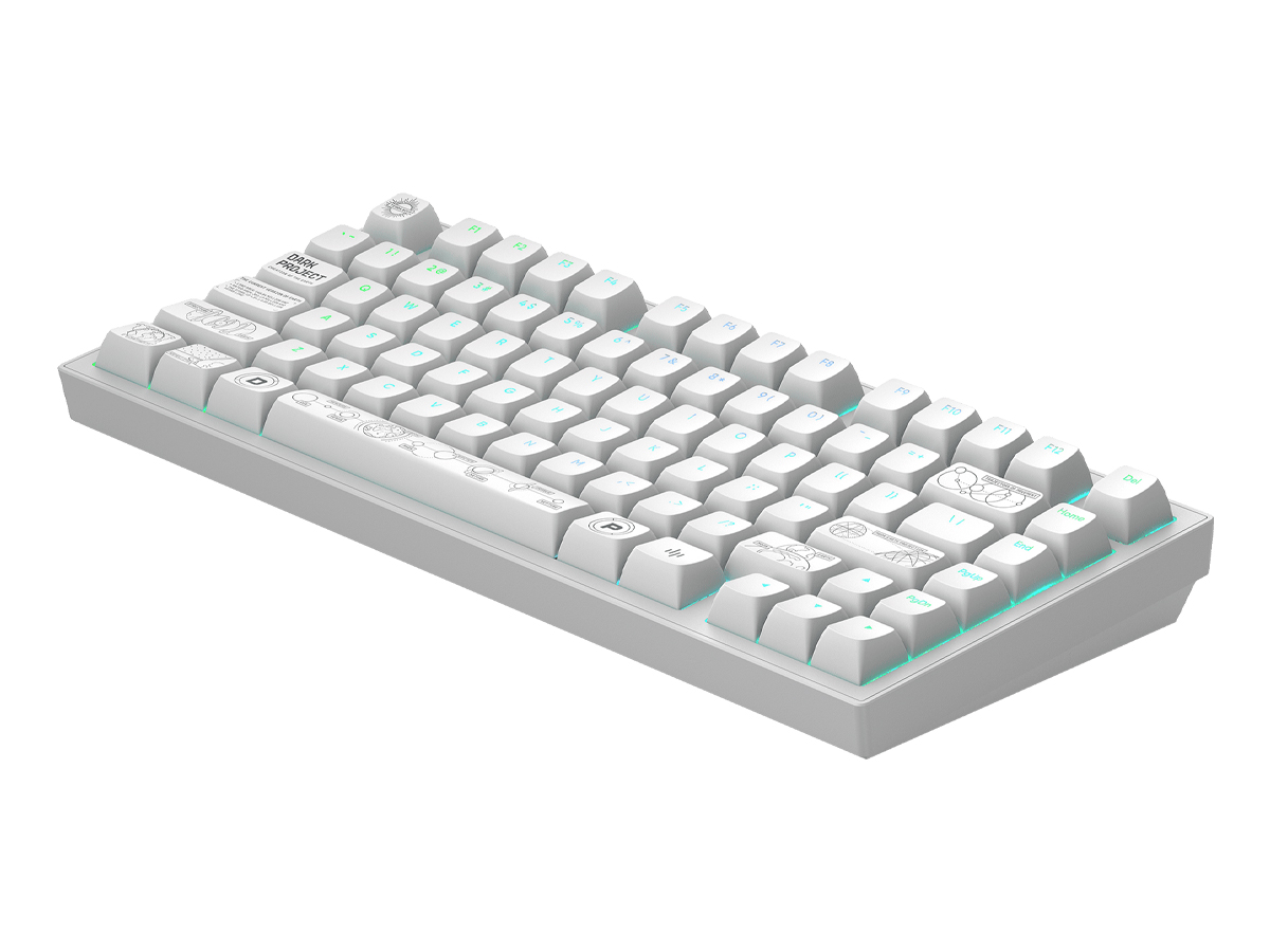 Dark Project ALU Terra Nova White Wireless