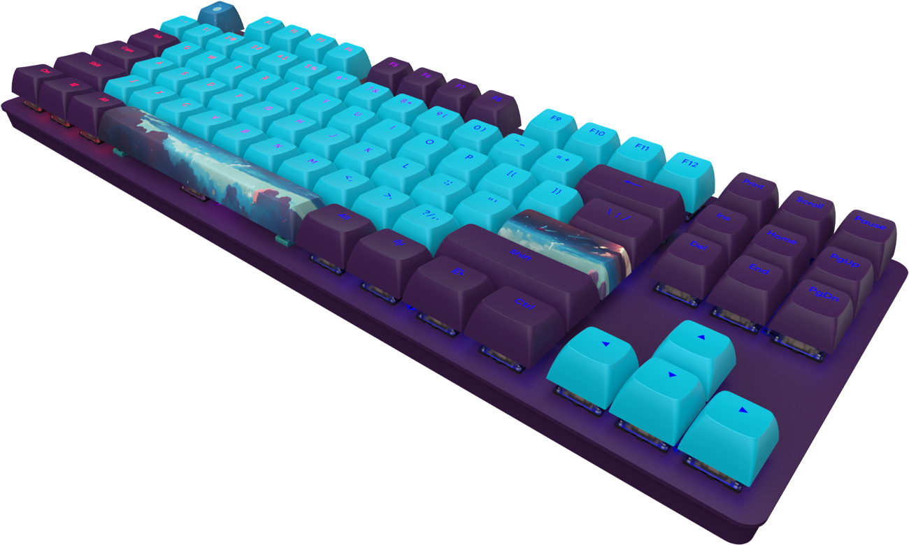 Dark Project DPO87 Night Sky G3MS Sapphire Tastatur