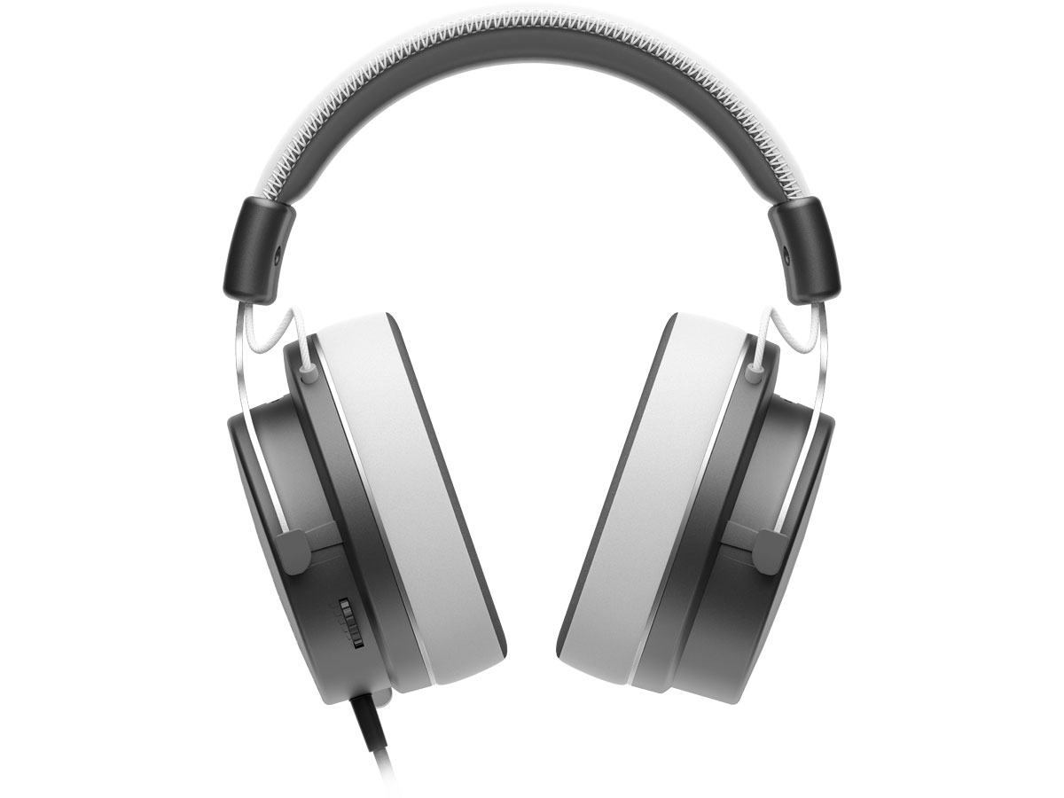 Kabelgebundene Dark Project VEXO Wired Grey Kopfhörer - Frontansicht