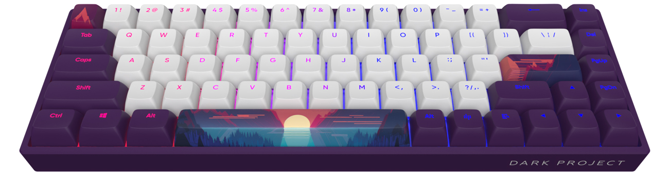 Dark Project DPP68 Sun Rise G3MS Sapphire Tastatur