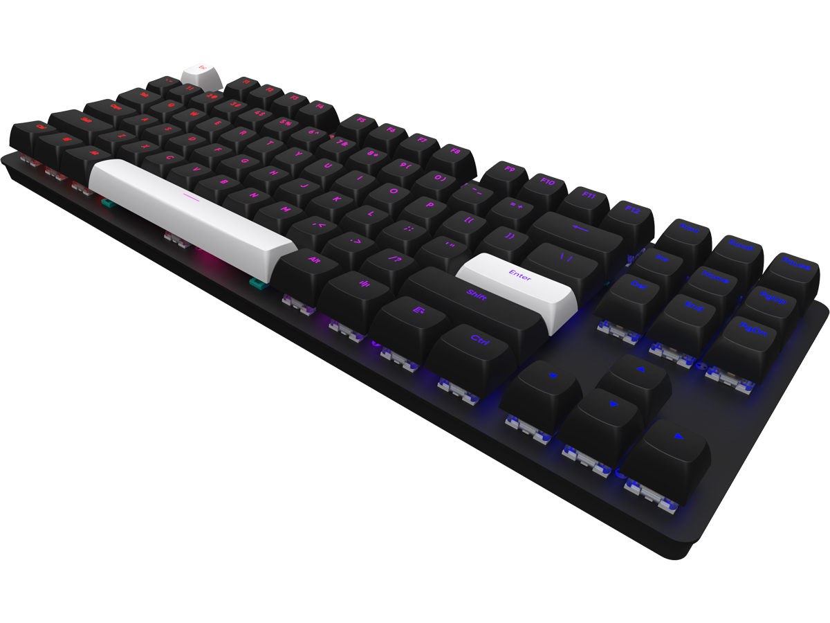 Mechanische Tastatur Dark Project DPO87 Black TKL G3MS Sapphire Hot-Swap