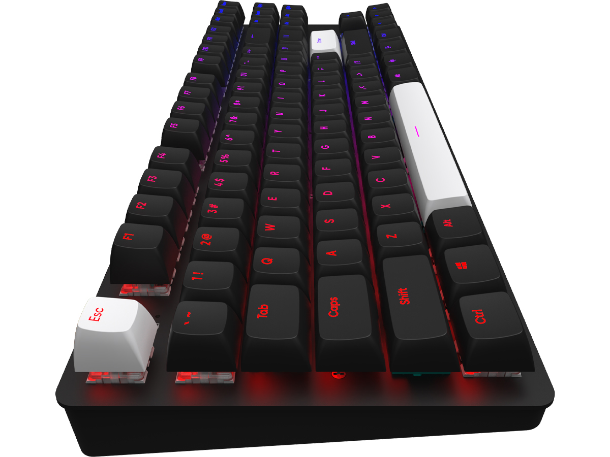 Mechanische Tastatur Dark Project DPO87 Black TKL G3MS Sapphire Hot-Swap