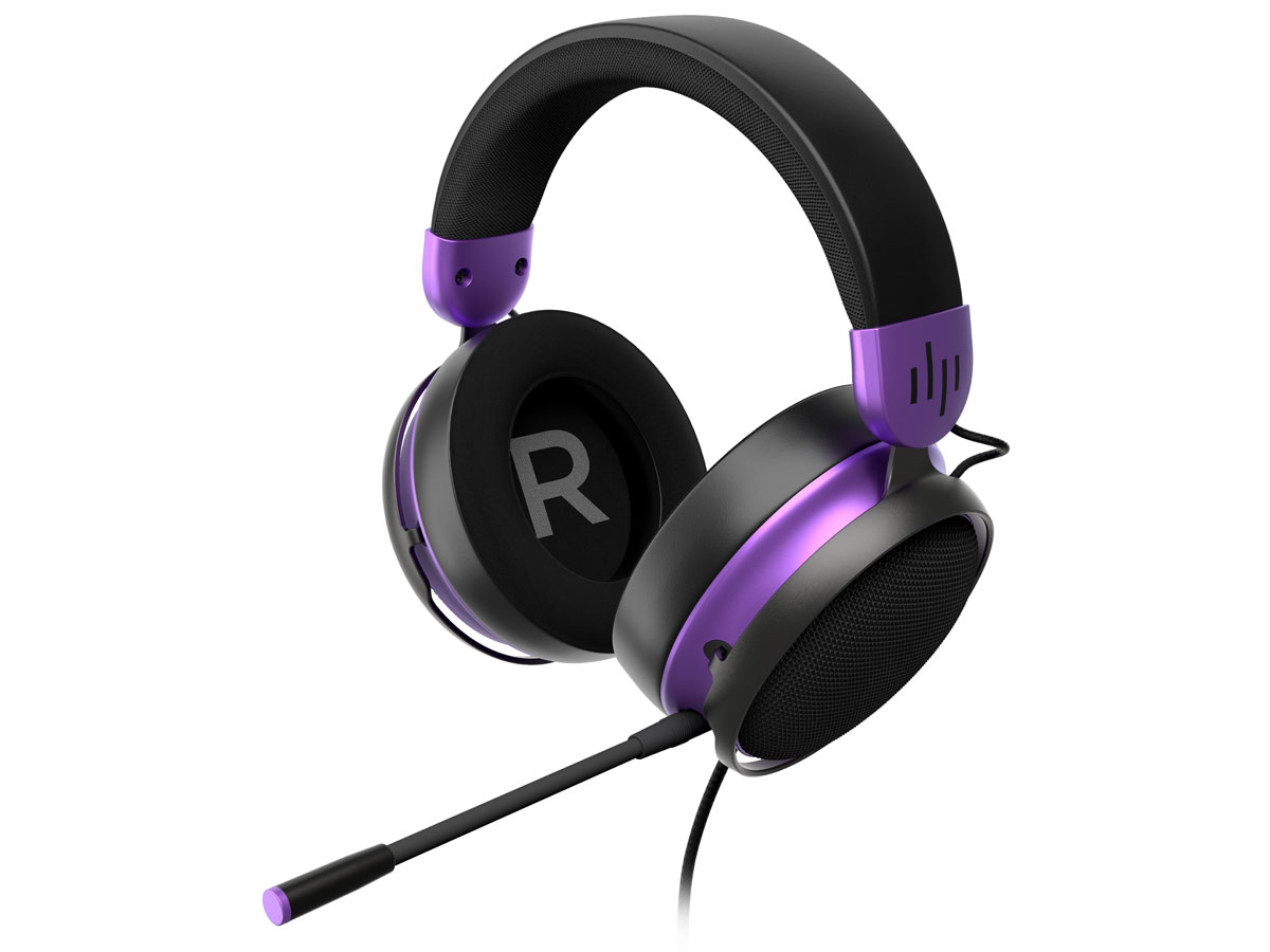 Kabelgebene Dark Project SONO Wired Czarne - Frontansicht im Winkel