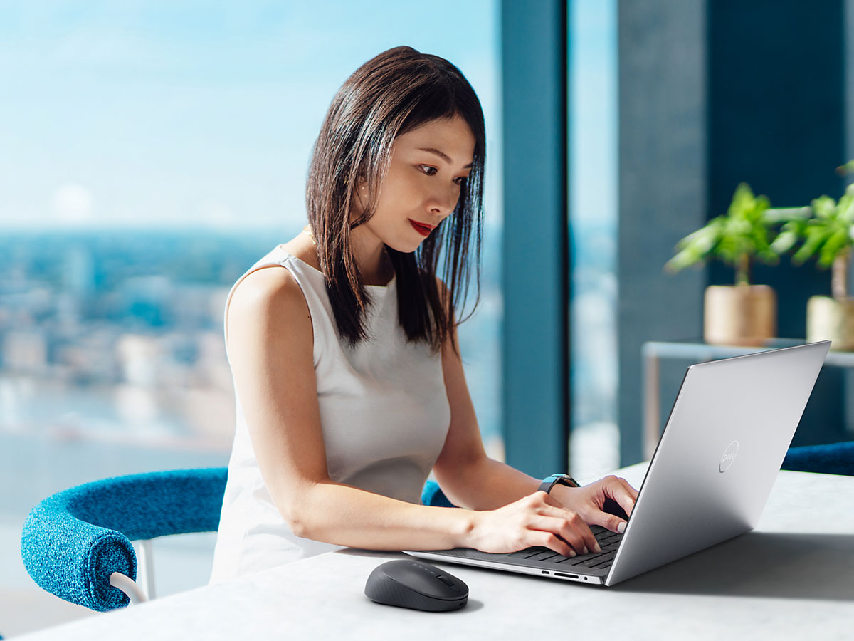 Maus ohne Kabel Dell MS7421W Schwarz