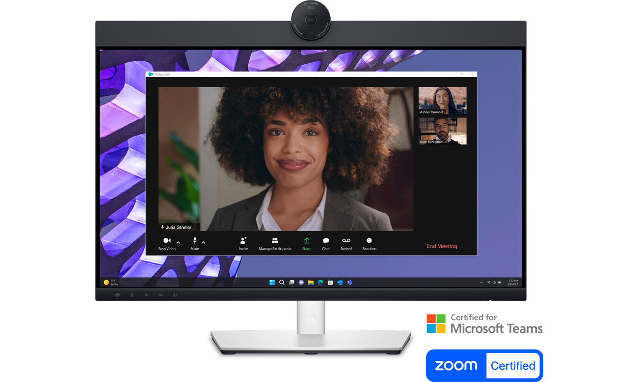 Unterstütze dein Business mit dem Monitor Dell P2424HEB