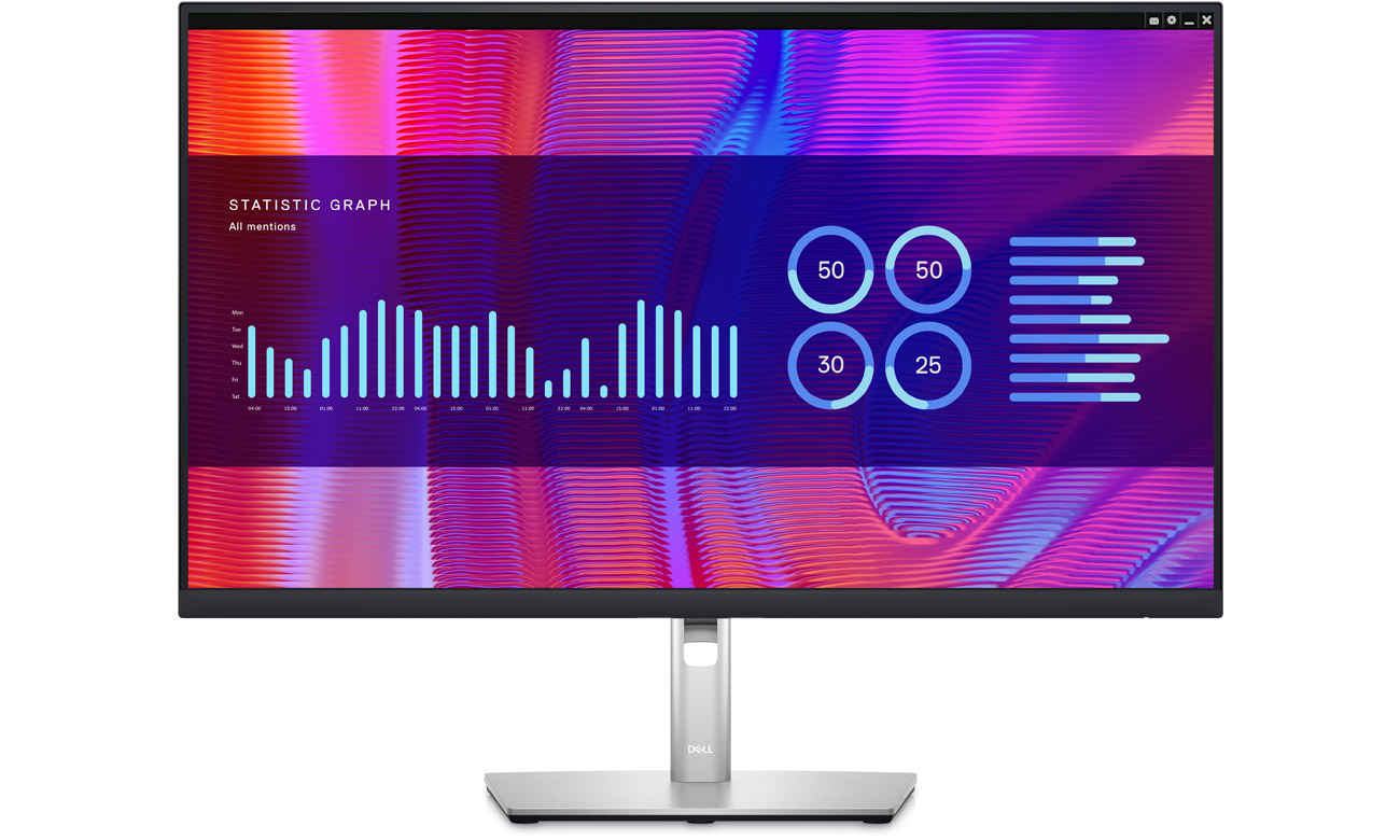 Monitor für Zuhause und Büro Dell P2723DE