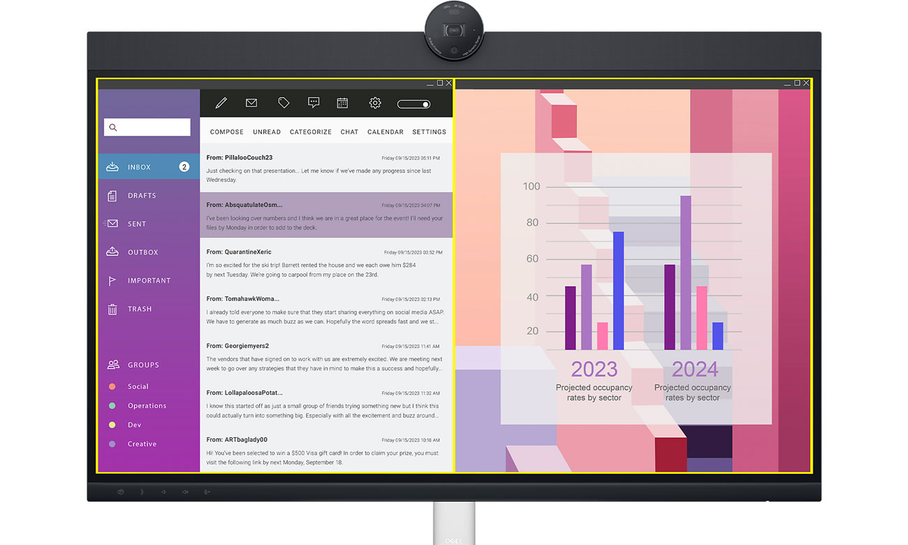 Dell P2724DEB Dell Display Manager