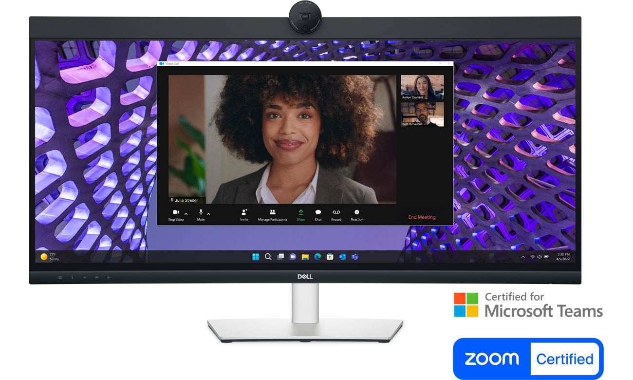 Dell P3424WEB Frontansicht