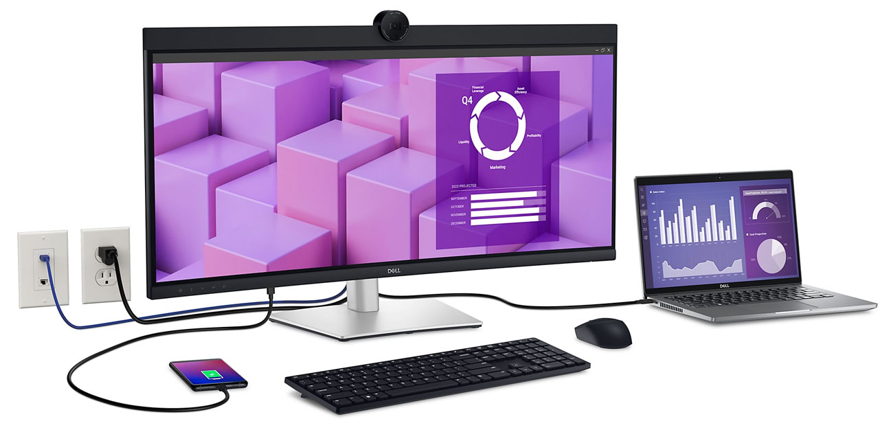 Dell P3424WEB Konnektivität