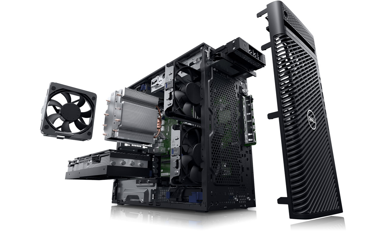 Dell Precision 3660 wnętrze