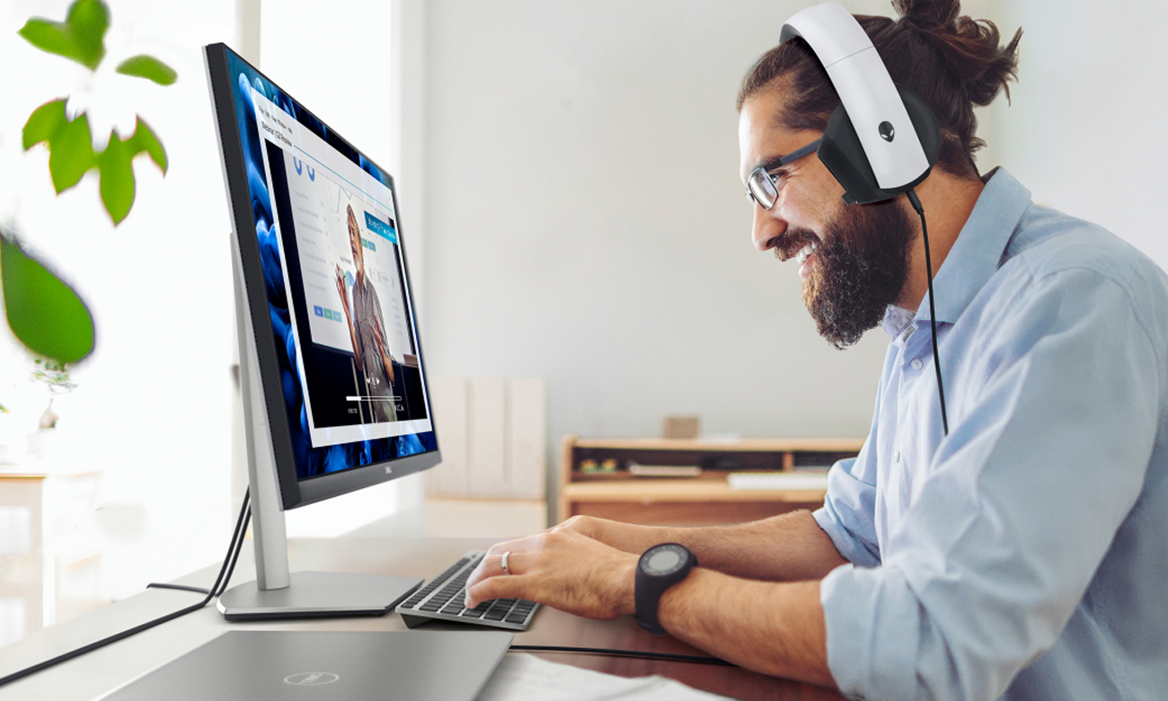 Monitor für Zuhause und Büro Dell S2721QSA