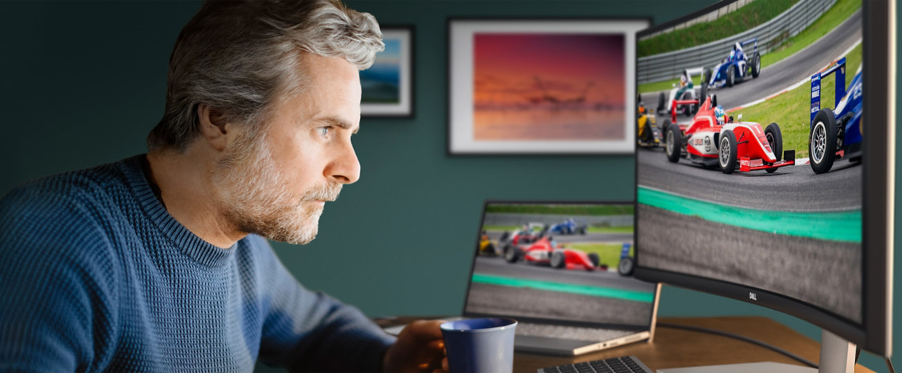 Lass dich vom großen Bildschirm fesseln