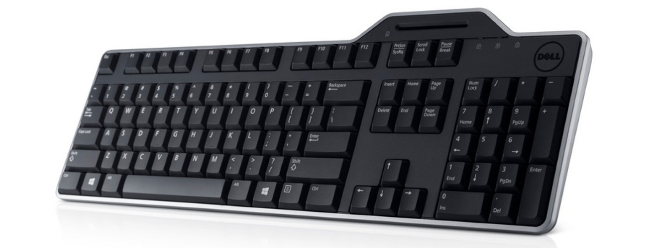 Dell 	Smartcard Keyboard KB813 Ciche klawisze