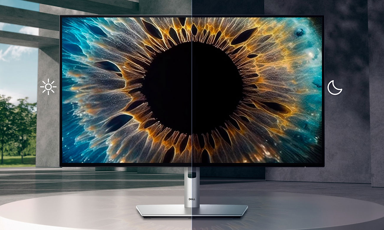 Dell U2724D Lichtsensor