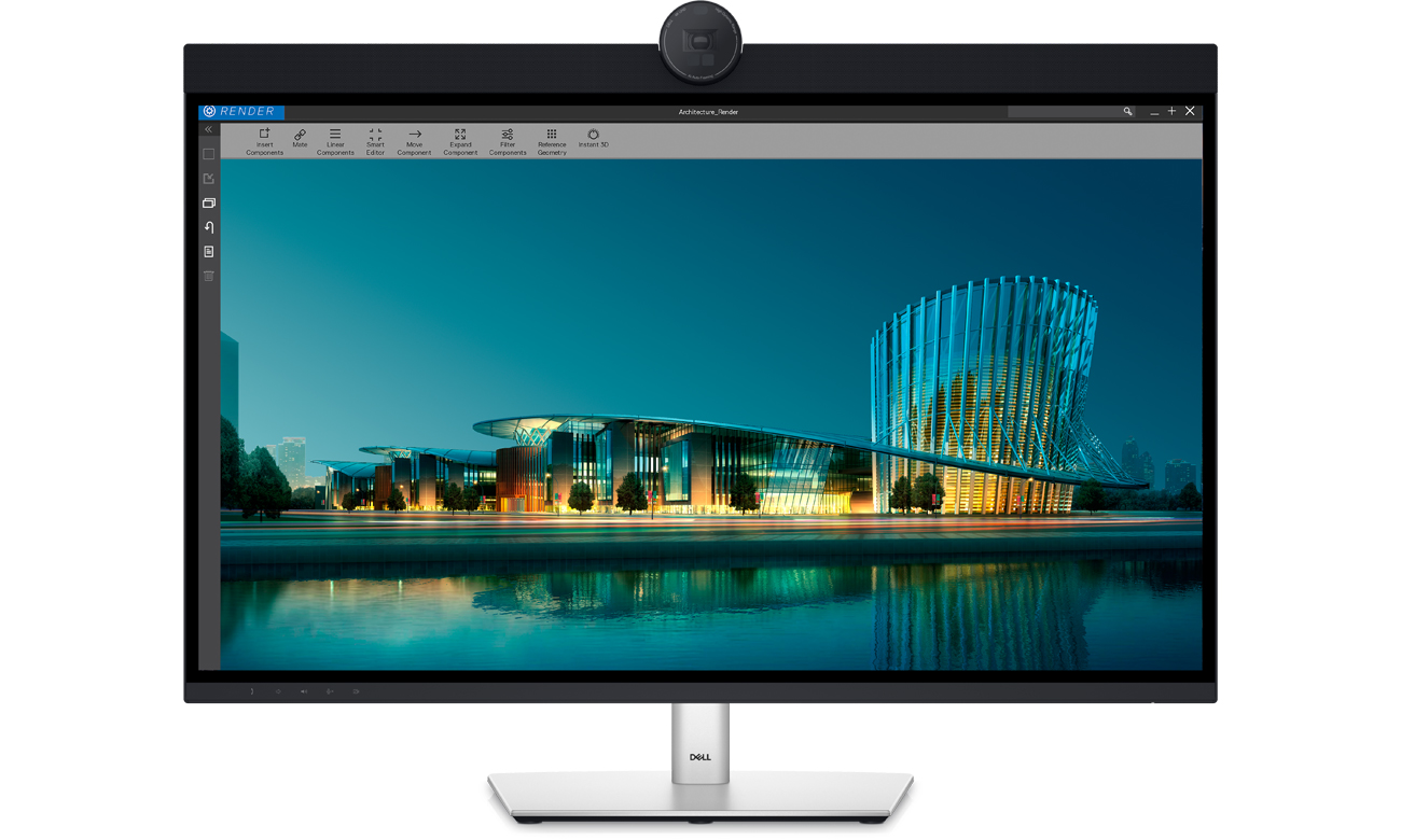 Dell U3224KBA Ansicht von vorne