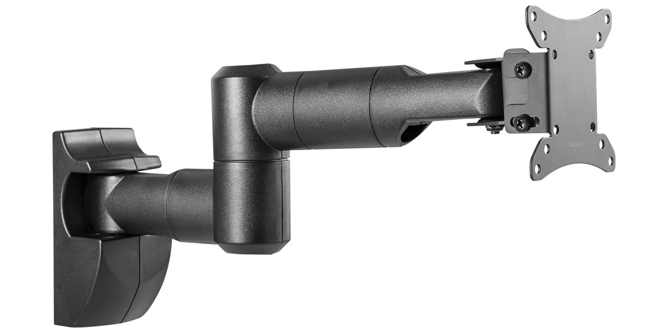 Wandhalterung Deltaco ARM-0370 13–32, Schwarz