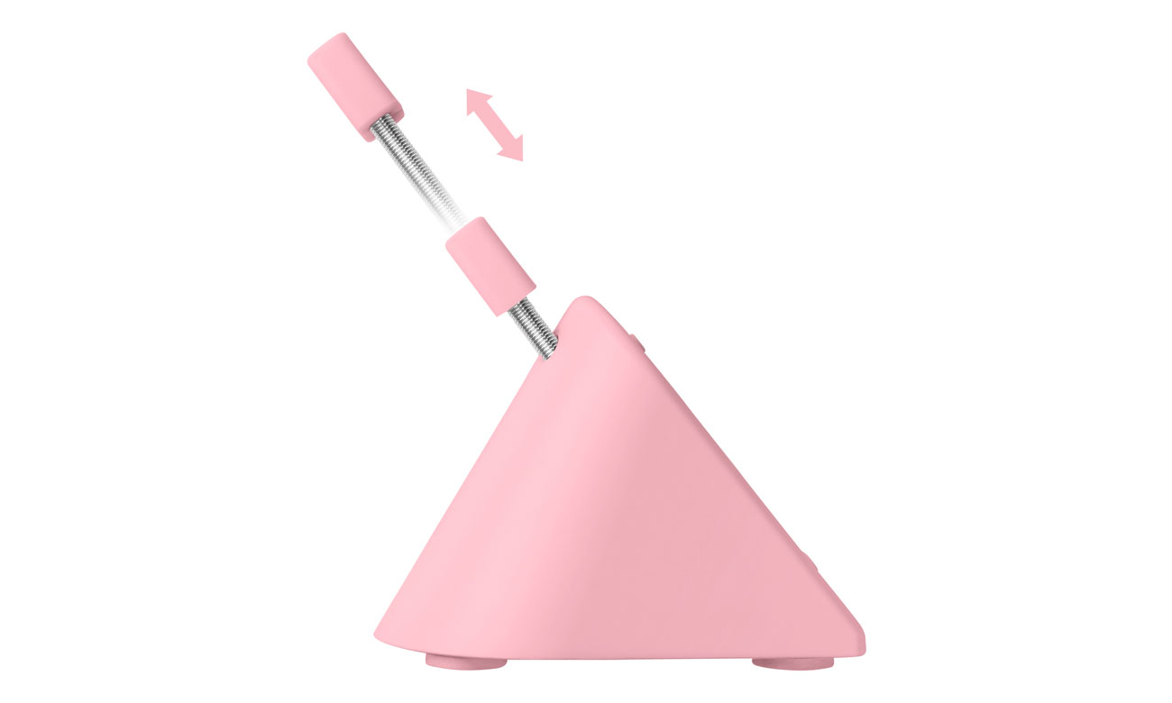 Mouse bungee Deltaco GAM-044-P rosa