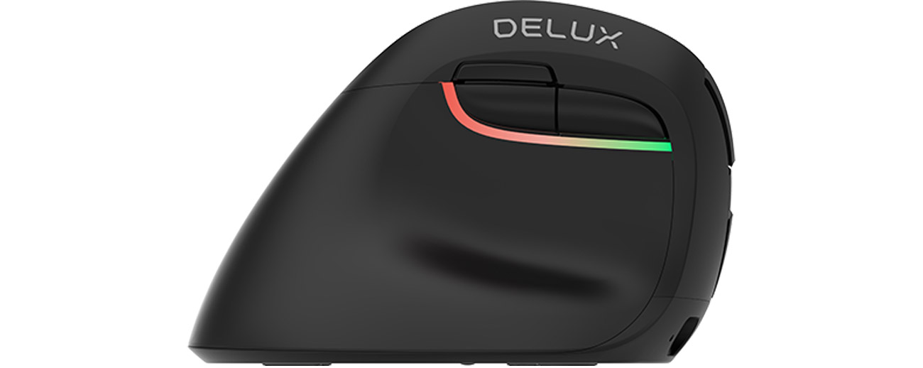 Kabellose vertikale Maus Delux M618ZD