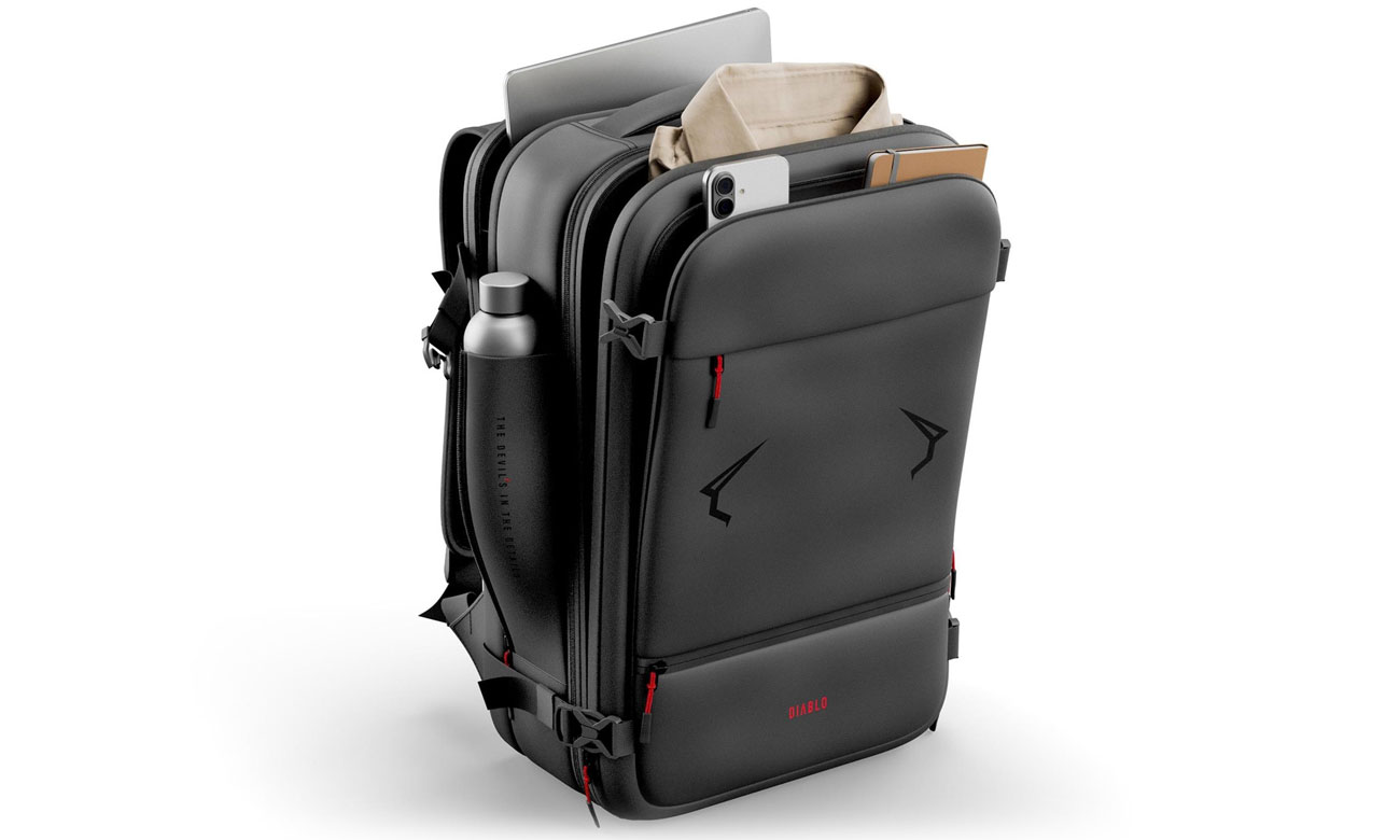 Diablo Chairs Backpack Air Rucksack Schwarz