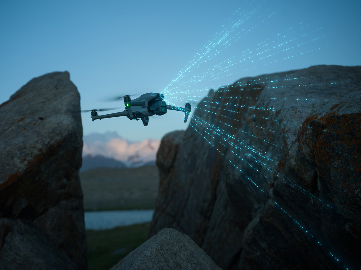 Dron DJI Air 3S - Lifestyle-Grafik