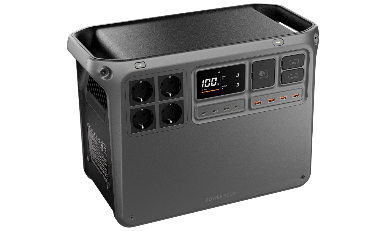 Stromstation DJI Power 2000 - Gesamtansicht