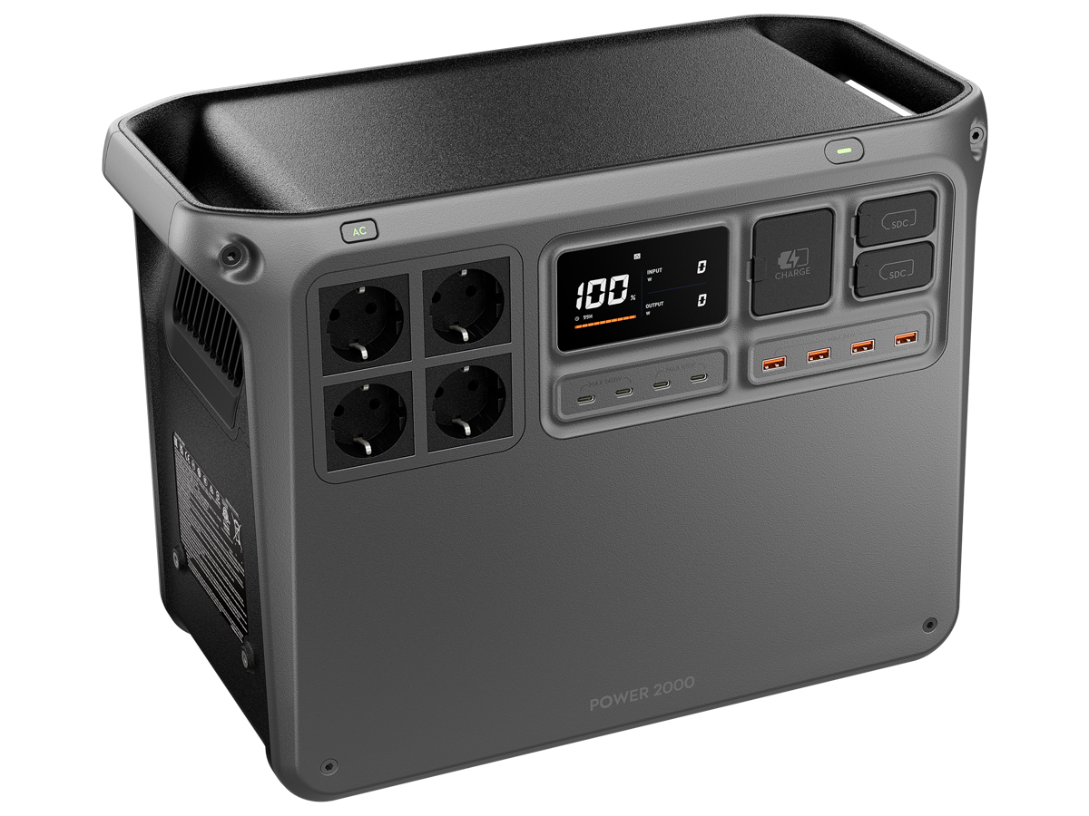 Stromstation DJI Power 2000 - Gesamtansicht
