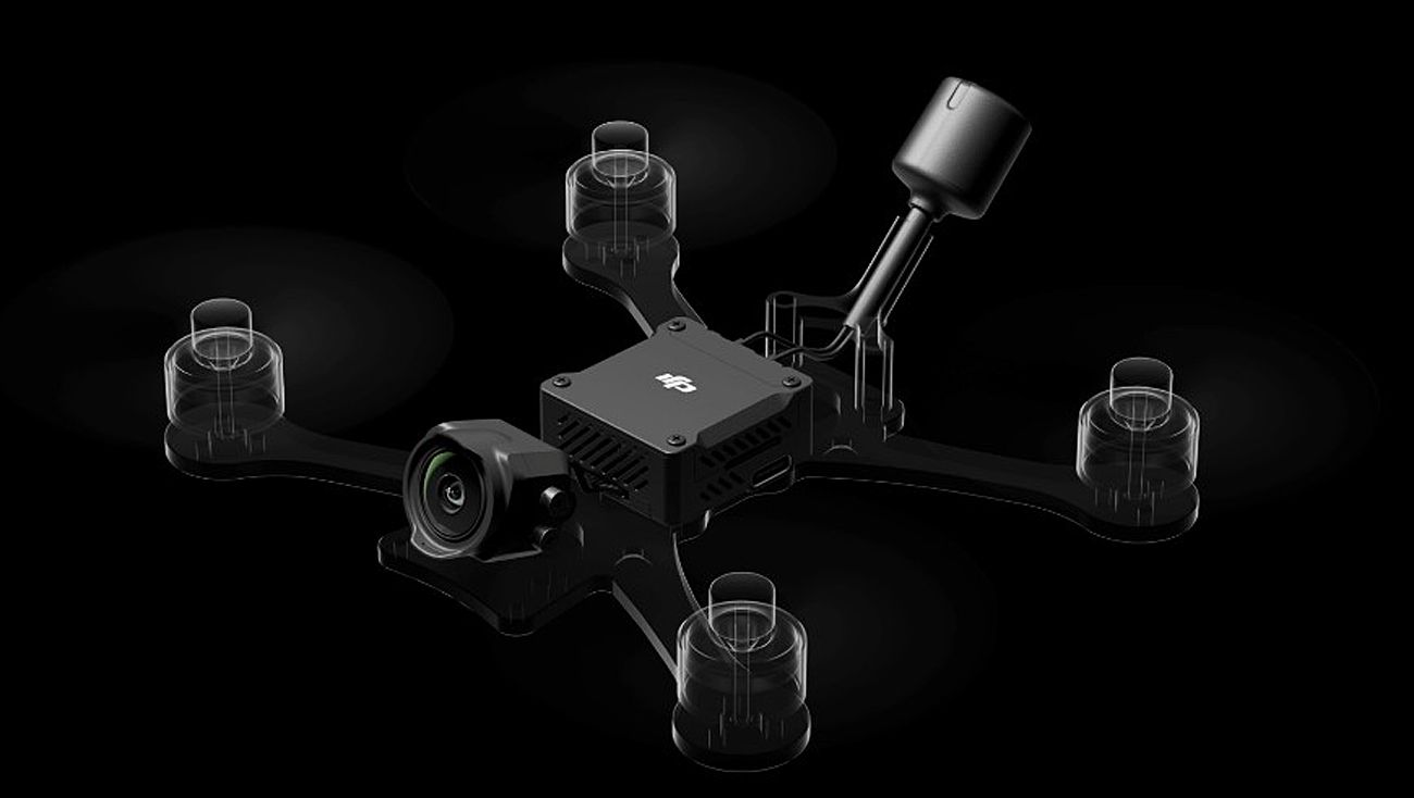 DJI O3 Air Unit montaż w dronie