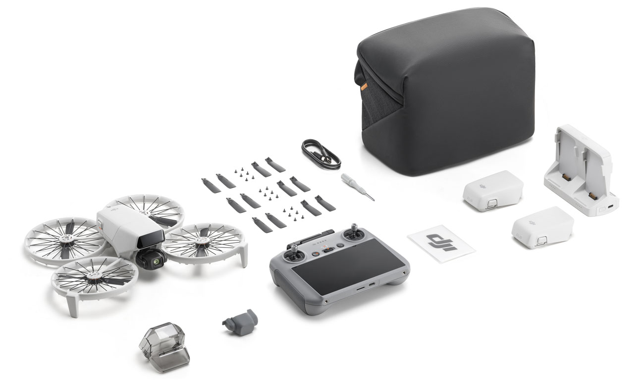 Inhalt des DJI Flip Fly More Combo mit RC 2