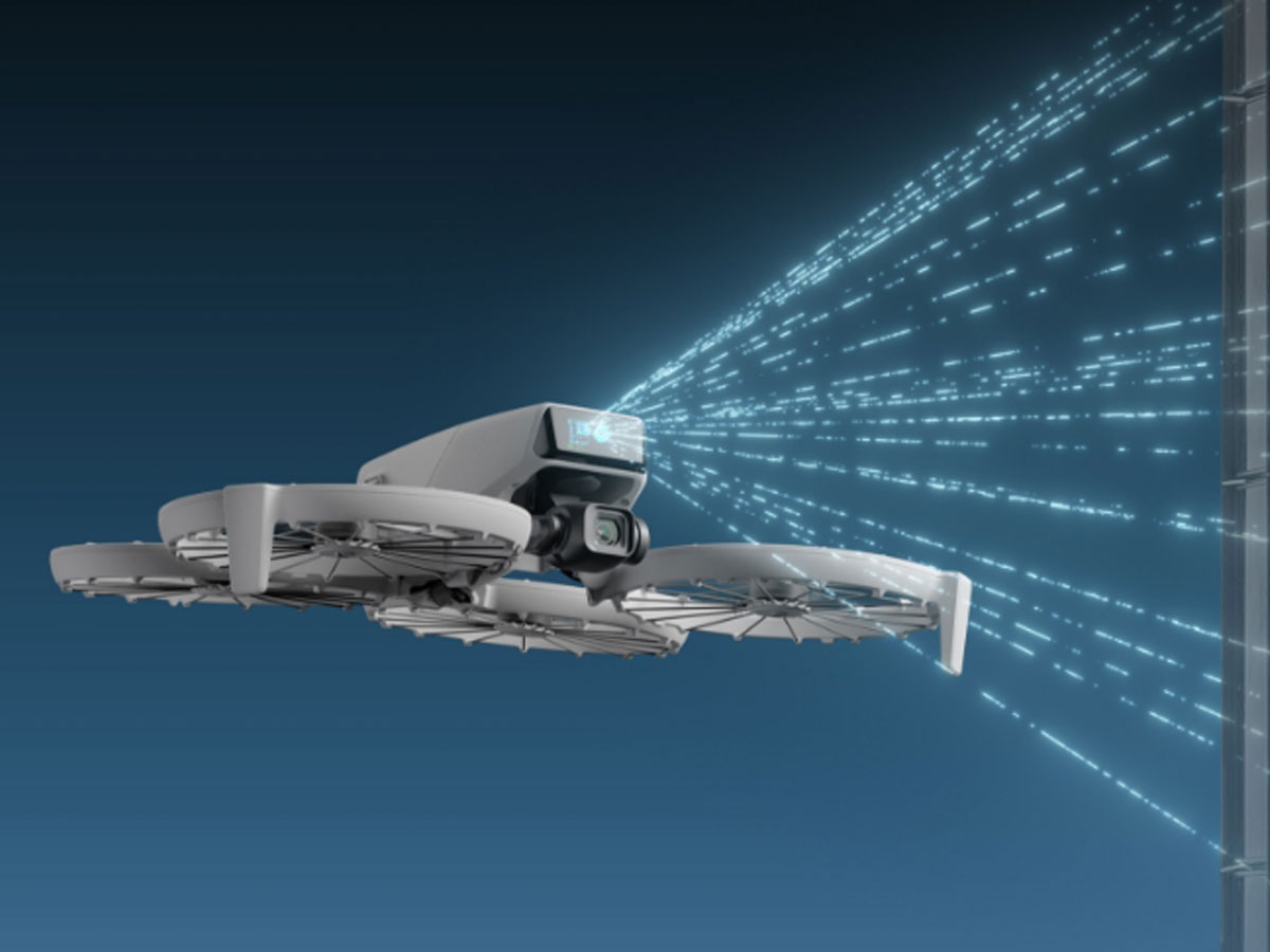 Dron DJI Flip - Fern und sicher fliegen