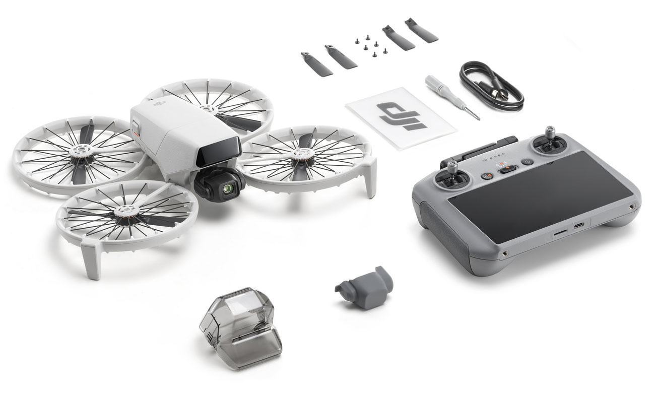 Inhalt des DJI Flip Sets mit RC 2