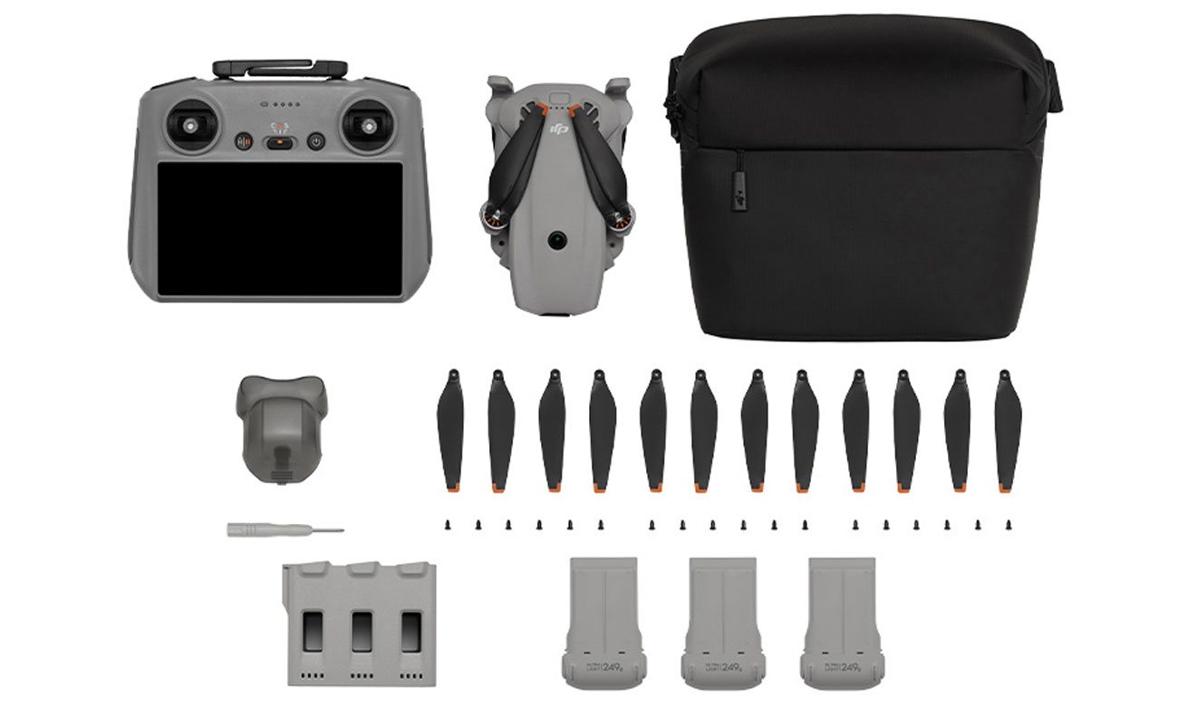 Inhalt des DJI Lito X1 Fly More Combo (DJI RC 2)