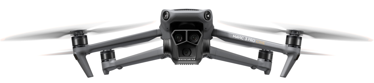 Dron DJI Mavic 3 Pro Cine - Widok od przodu