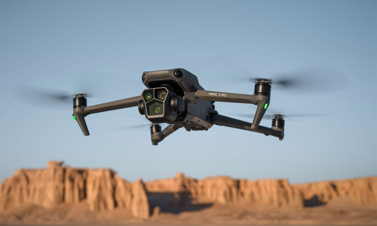 Drohne DJI Mavic 3 Pro - Lifestyle-Grafik