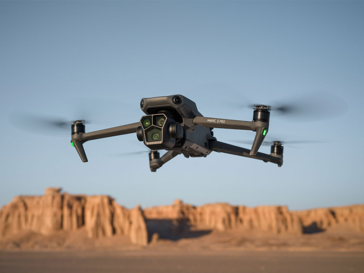 Drohne DJI Mavic 3 Pro - Lifestyle-Grafik