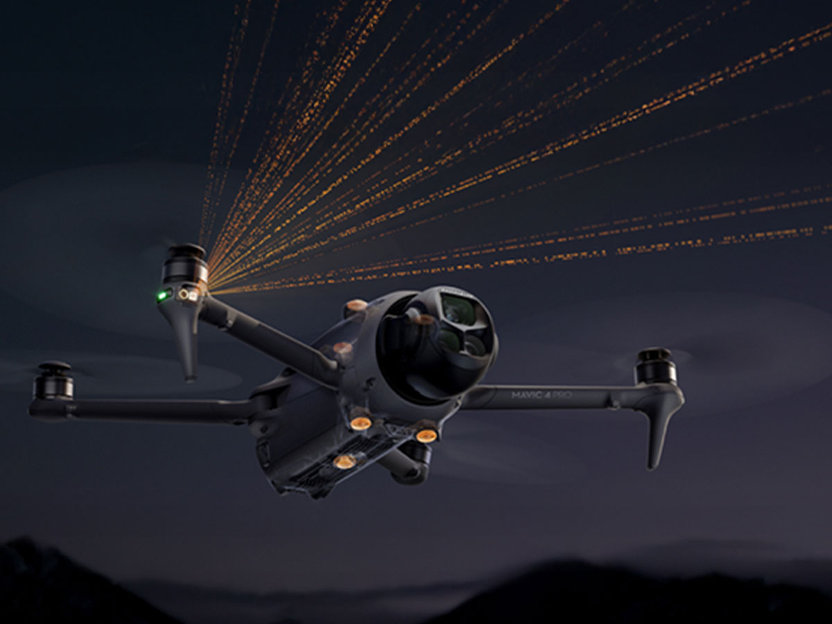 Drohne DJI Mavic 4 Pro - Lifestyle-Grafik