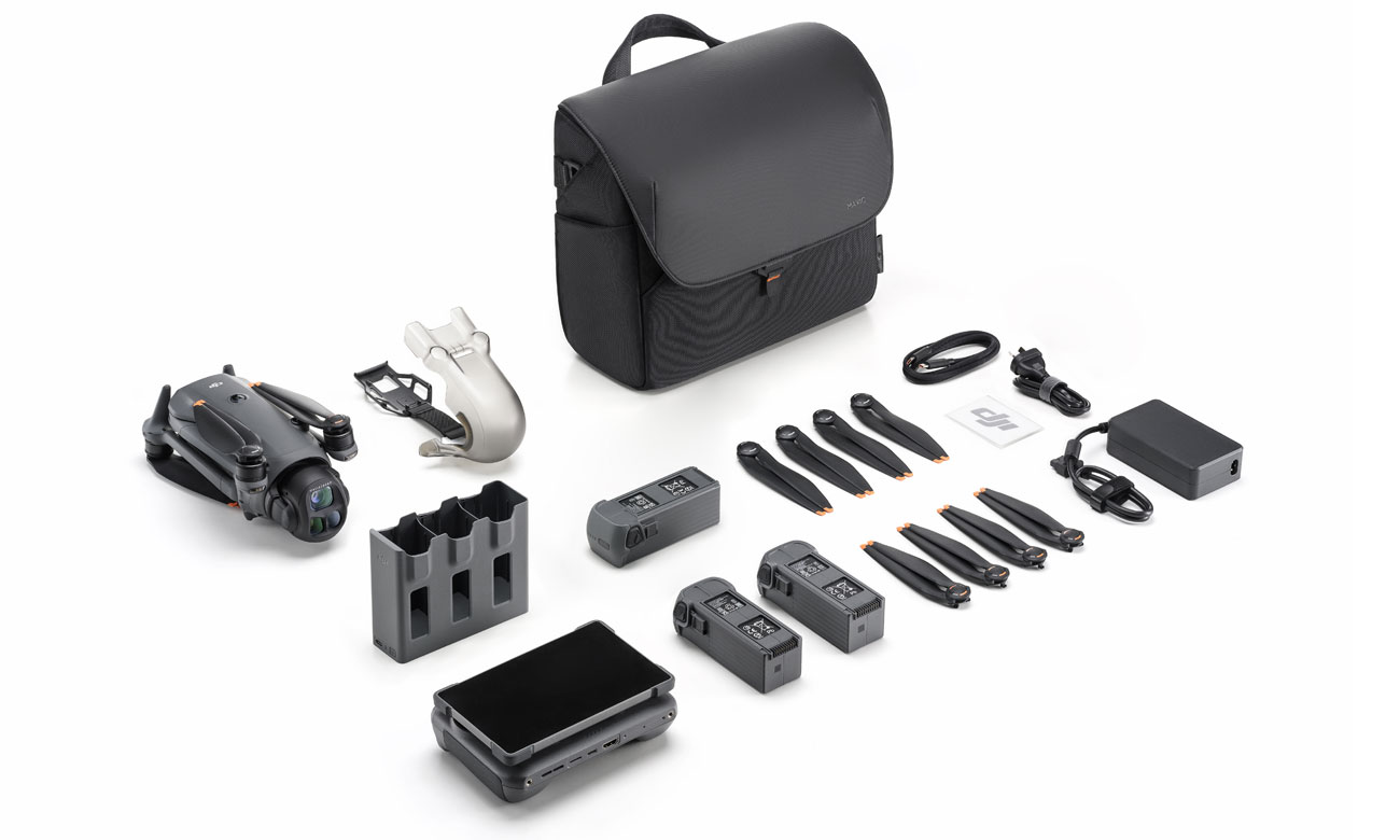 Inhalt des DJI Mavic 4 Pro Creator Combo Sets mit Controller RC Pro 2