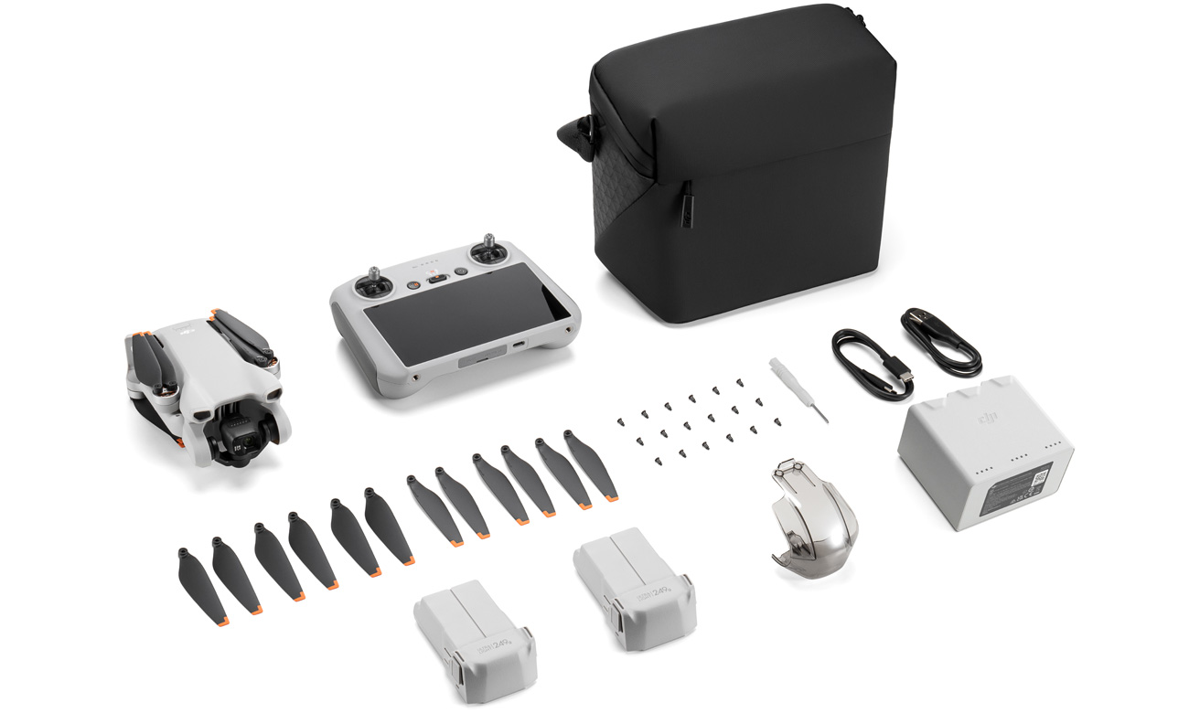 Inhalt des DJI Mini 3 Fly More Combo