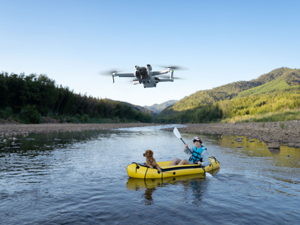 Drohne DJI Mini 3 - Lifestyle-Grafik
